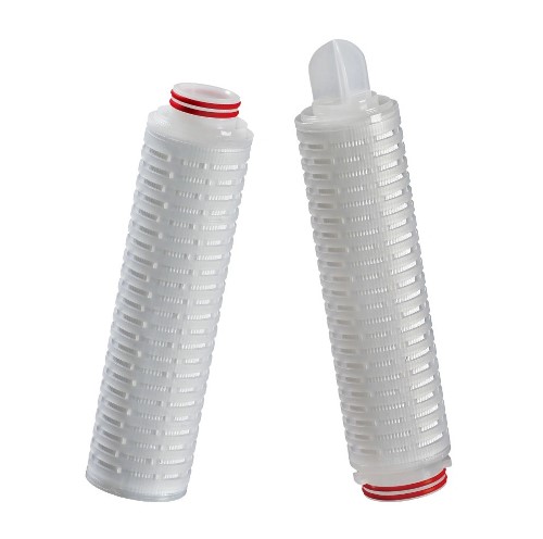 0.2-Micron-10inch-PTFE-Pleated-Filter-Cartridge-for-Vent-Fermentation-Filtration-UPM