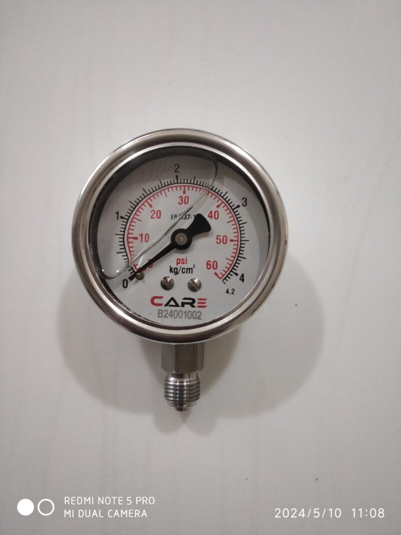 Buy Stainless Steel Pressure Gauges Online t bar 2.5 inch dial