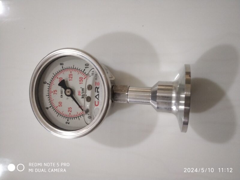 Purchase online High-Precision SS Pressure Gauge for Industrial Applications Buy Online at