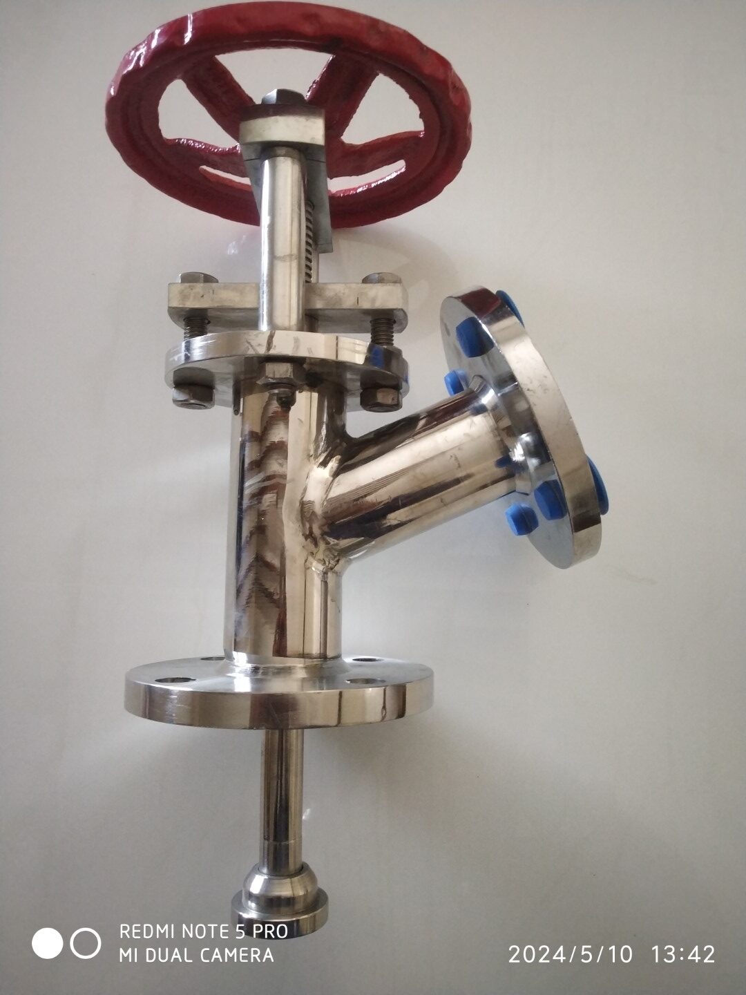 SS 316 Manual Flush Bottom Valve for reactor