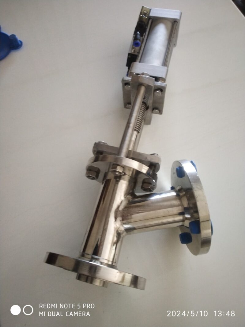 flanges end pneumatic flush bottom valve suppliers