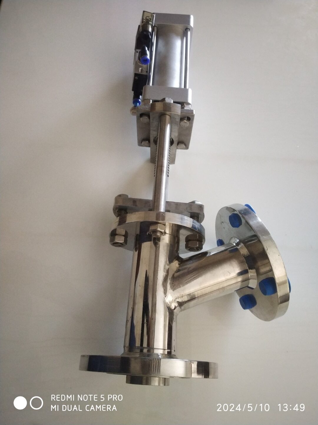 ss 316 pneumatic flush bottom valve manufacturer in india